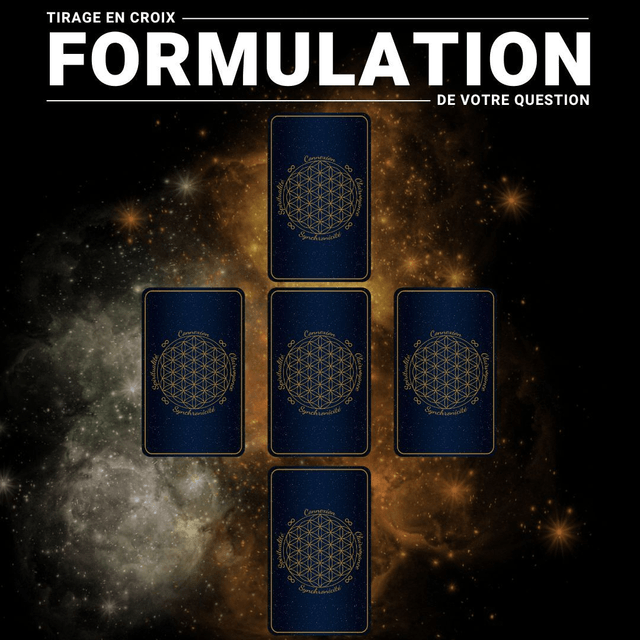 Je formule la question de votre tirage en croix