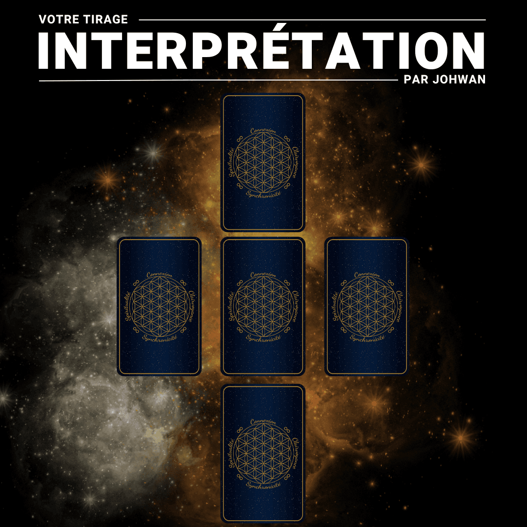 J'interprète votre tirage en croix